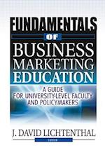 Fundamentals of Business Marketing Education