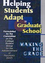 Helping Students Adapt to Graduate School