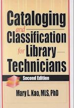 Cataloging and Classification for Library Technicians