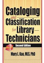Cataloging and Classification for Library Technicians