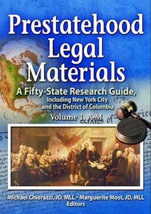 Prestatehood Legal Materials