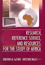Research, Reference Service, and Resources for the Study of Africa