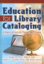 Education for Library Cataloging
