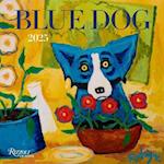 Blue Dog 2025 Wall Calendar