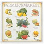 Farmer's Market 2025 Wall Calendar