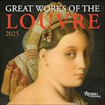 Great Works of the Louvre 2025 Wall Calendar