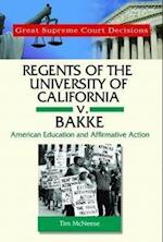 Regents of the University of California V. Bakke