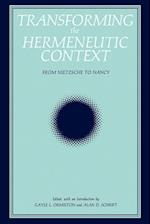 Transforming the Hermeneutic Context