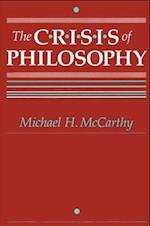 The Crisis of Philosophy