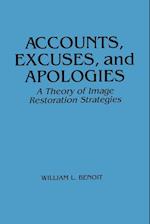 Accounts Excuses Apologi