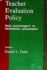 Teacher Evaluation Policy