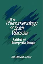 The Phenomenology of Spirit Reader