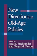 New Directions in Old-Age Policies