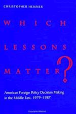 Which Lessons Matter