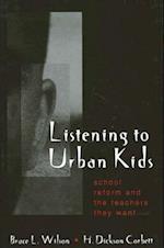 Listening to Urban Kids