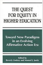 The Quest for Equity in Higher Education