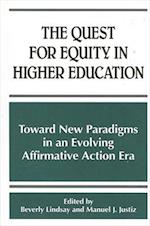The Quest for Equity in Higher Education