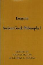 Essays in Ancient Greek Philosophy I