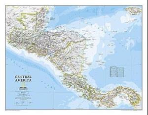 Maps, N:  Central America Classic, Tubed