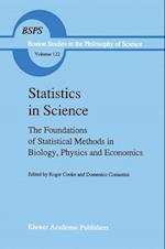Statistics in Science