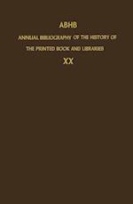 ABHB Annual Bibliography of the History of the Printed Book and Libraries