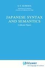 Japanese Syntax and Semantics
