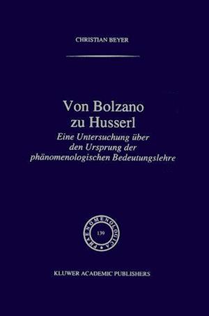 Von Bolzano zu Husserl