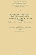 Heterodoxy, Spinozism, and Free Thought in Early-Eighteenth-Century Europe