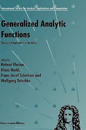 Generalized Analytic Functions