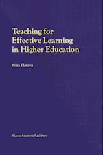 Teaching for Effective Learning in Higher Education