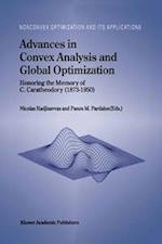 Advances in Convex Analysis and Global Optimization