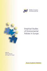 Empirical Studies of Environmental Policies in Europe