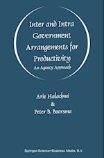 Inter and Intra Government Arrangements for Productivity