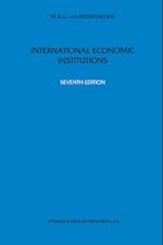 International Economic Institutions