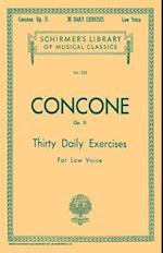 30 Daily Exercises, Op. 11