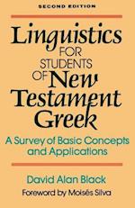 Linguistics for Students of New Testament Greek