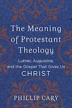 The Meaning of Protestant Theology