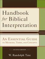 Handbook for Biblical Interpretation