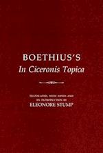 Boethius's "in Ciceronis Topica"