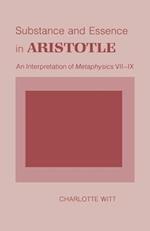Substance and Essence in Aristotle