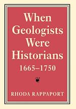 When Geologists Were Historians, 1665d1750