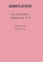 On Aristotle's "Categories 7–8"