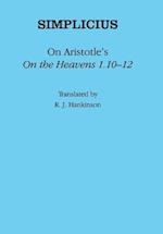 On Aristotle's "On the Heavens 1.10-12"