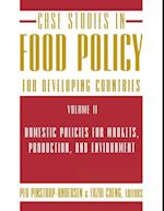 Case Studies in Food Policy for Developing Countries