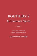 Boethius's "In Ciceronis Topica"