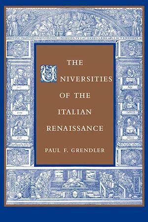 The Universities of the Italian Renaissance