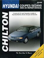 Hyundai Coupes and Sedans, 1986-93 Elantra/Excel/Scoupe/Sonata