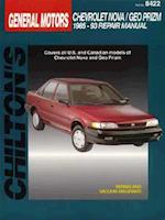 Chevrolet Prizm and Nova, 1985-93 1985-93 Repair Manual