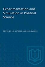 Experimentation and Simulation in Political Science 