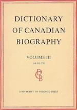 Dictionary of Canadian Biography / Dictionaire Biographique Du Canada